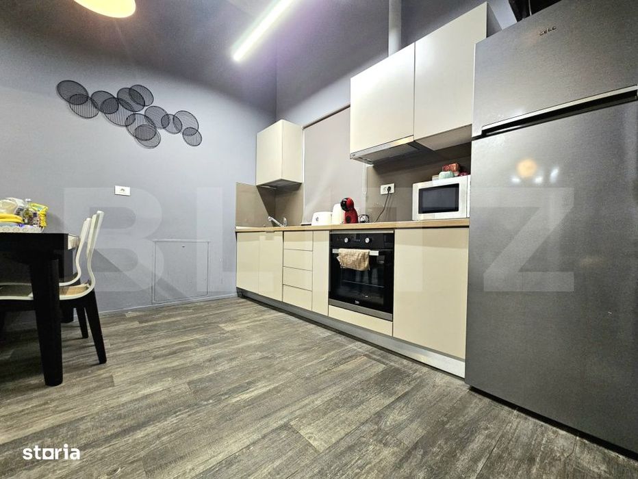 Apartament Etaj 1, 54 mp+balcon deschis