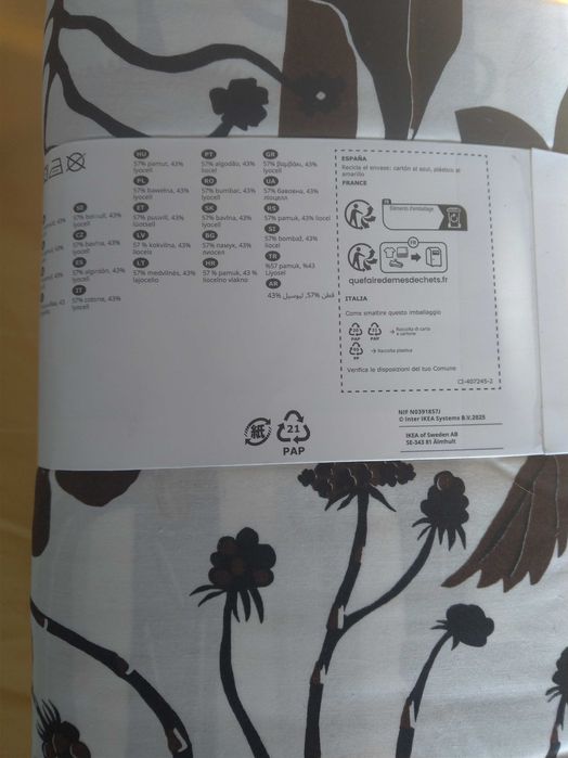 Husa pilota+ 2 fete perna, ikea