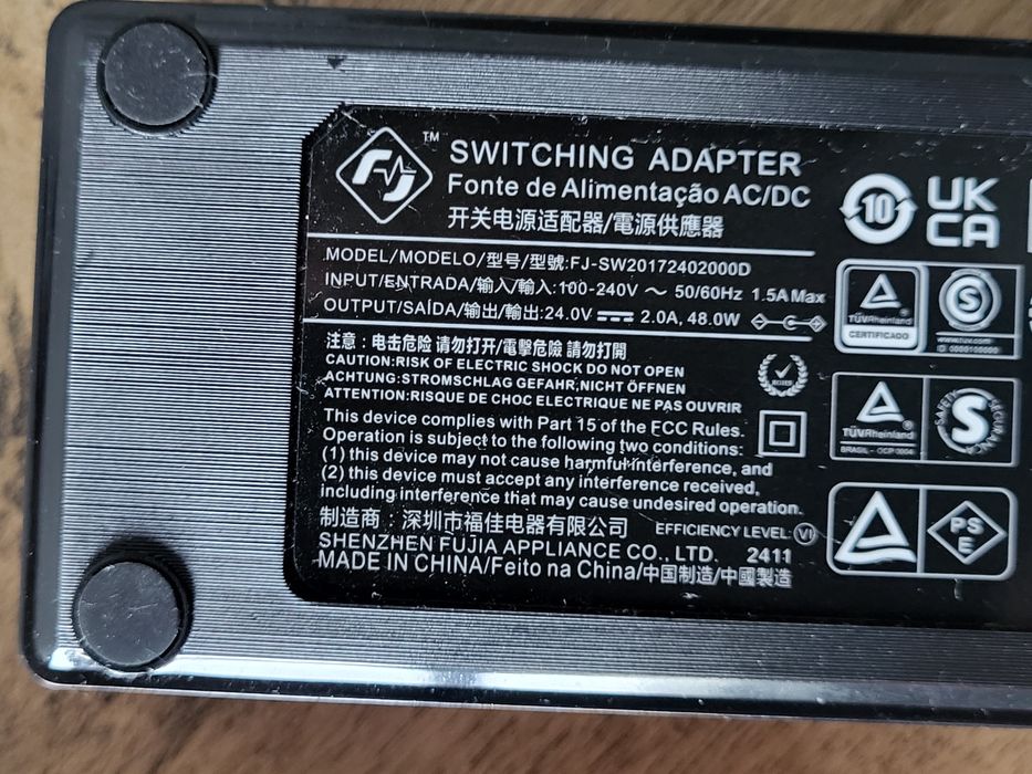 Alimentator 24V mufa 5,5x2,5mm video proiector