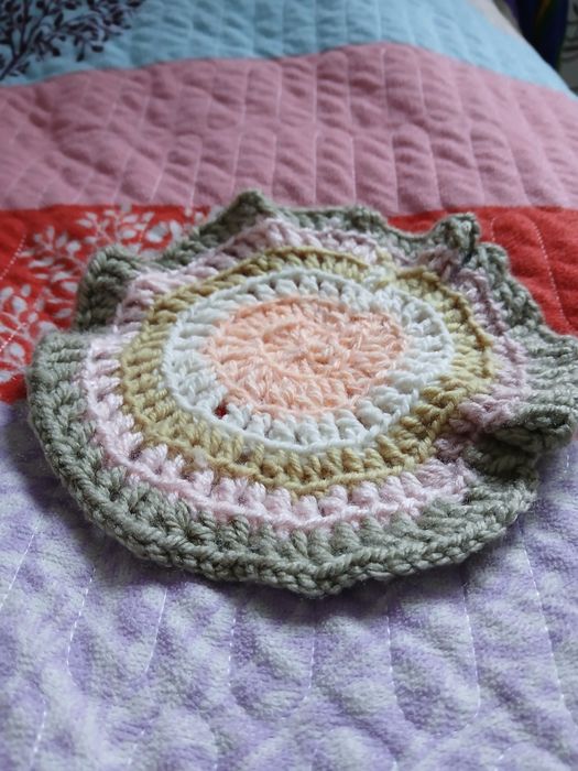 Шапка летние кружочки