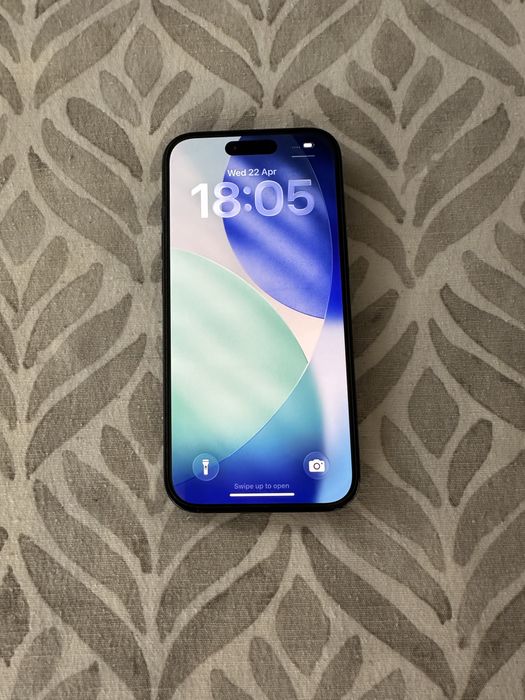 iPhone 15 black 128GB 85%