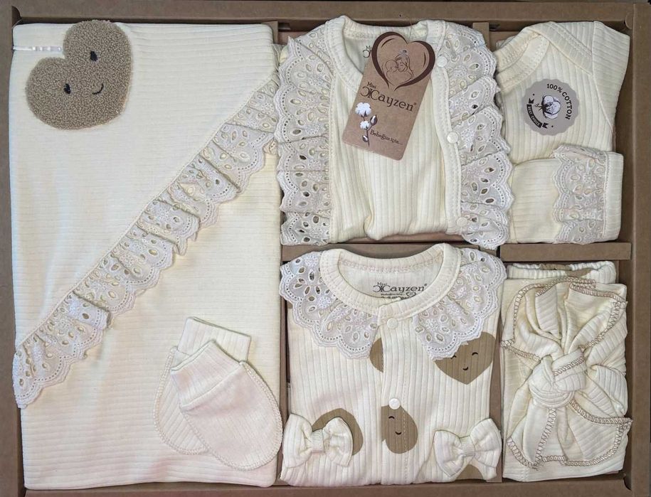 Комплект за изписване за момиче, 10 части,  нарушена опаковка