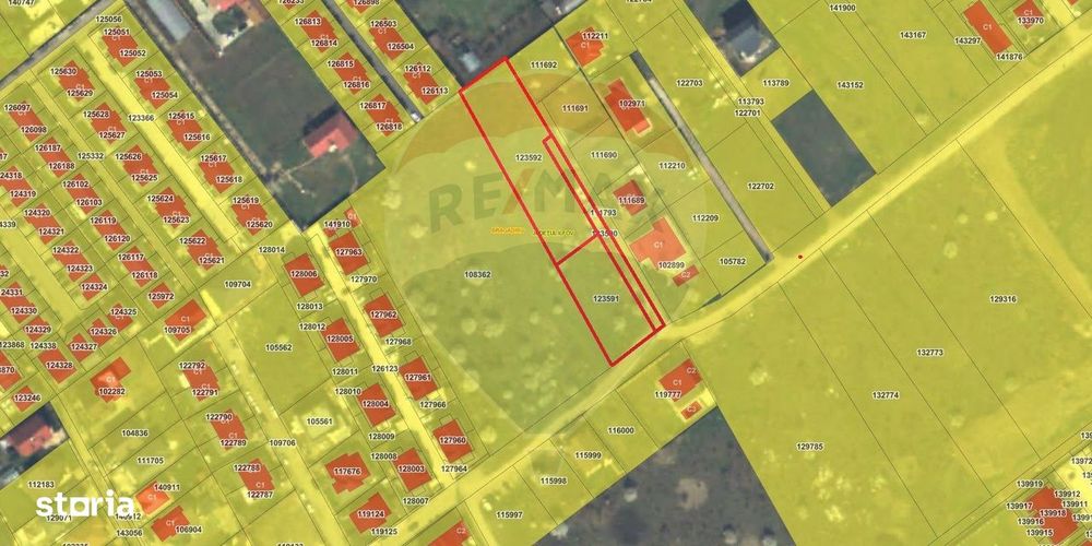 Teren intravilan 2944 mp Rubinului/Bragadiru