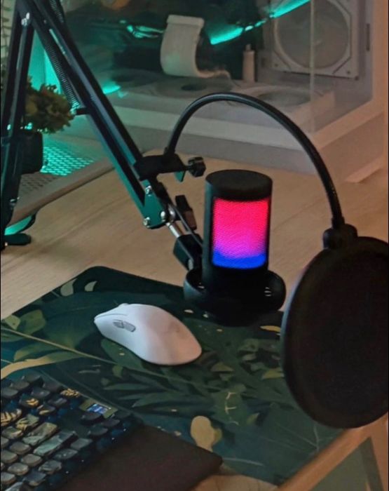 Microfon gaming mute button