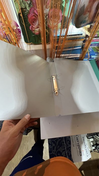 Пластиковый скоросшиватель