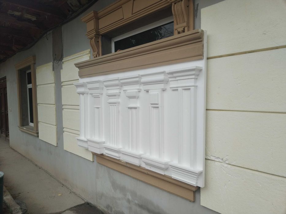 Penoplast fasadniy tyaga фасадный тяга из пенопласта