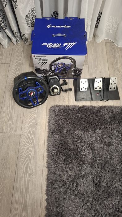 Volan Gaming FlashFire Suzuka Wheel F111 cu garantie 1 an