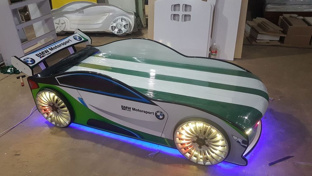 Кровать-машина для детей – комфорт и стиль