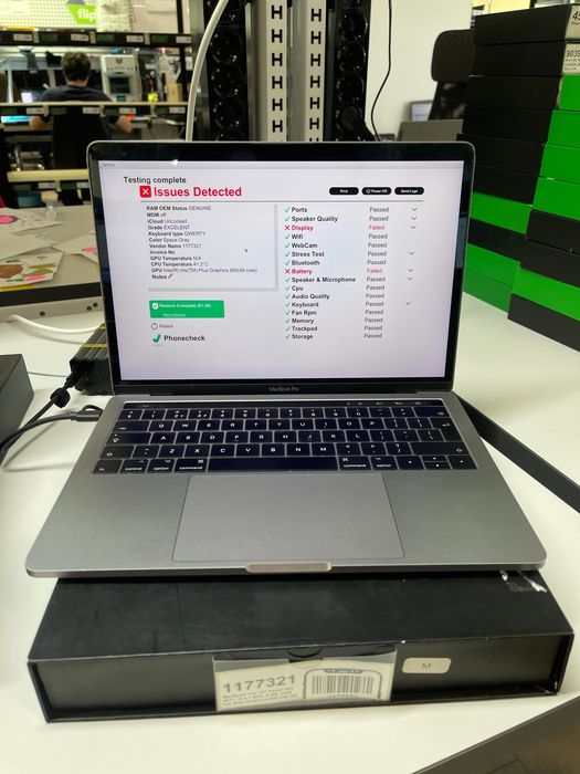 MacBook Pro 13” 2017 Touchbar | i5 3.1GHz | 8GB RAM | 256GB SSD