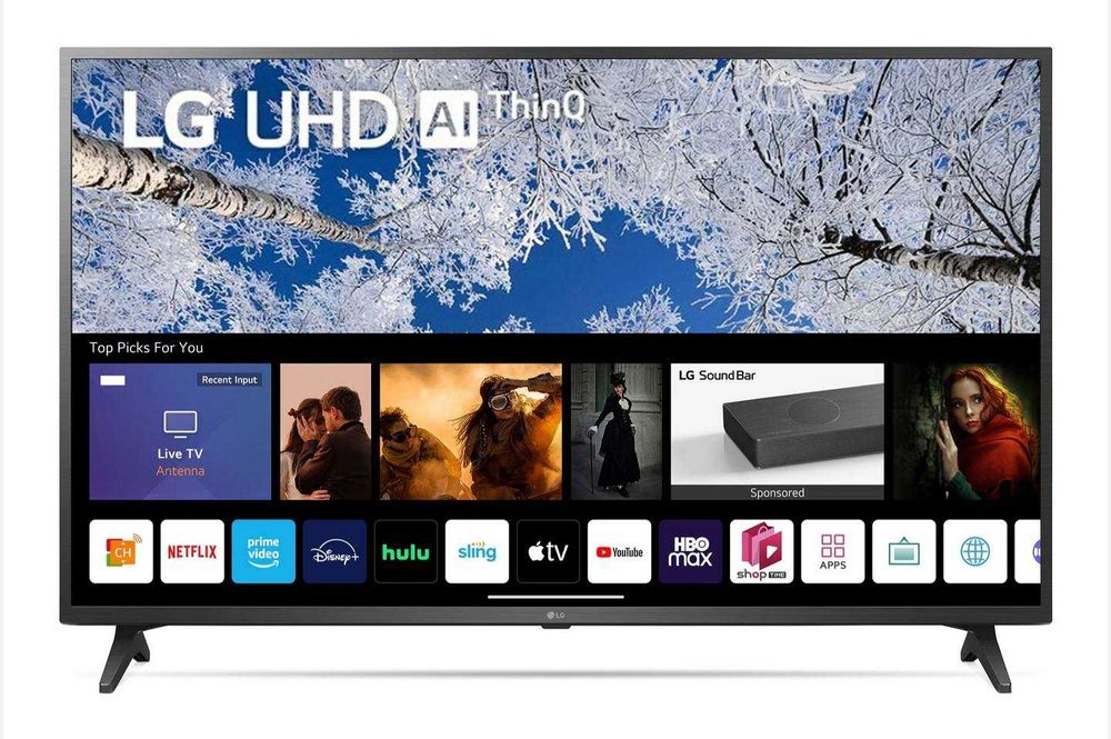 Smart TV LG 50UQ70003LB, 126 cm, Real 4K UHD, webOS, Nou/Sigilat - Pret: 1800 Lei