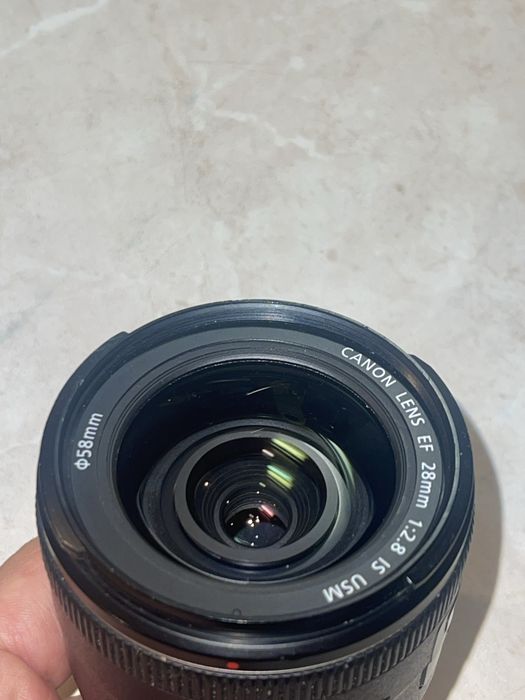 Canon EF 28mm f 2.8 обектив за фулфрейм и кроп сензор