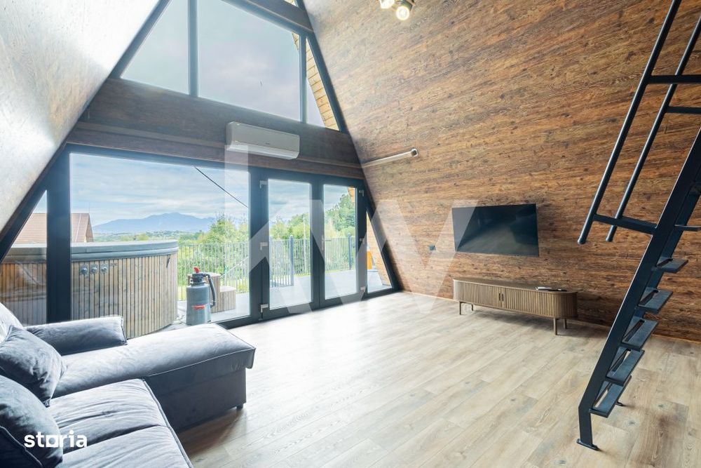 Afacere la cheie in inima naturii- Case smart A-Frame