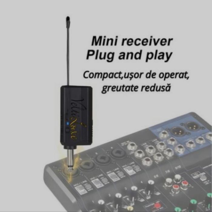 Set 2 Microfoane Wireless Profesionale, Led | Karaoke | Evenimente