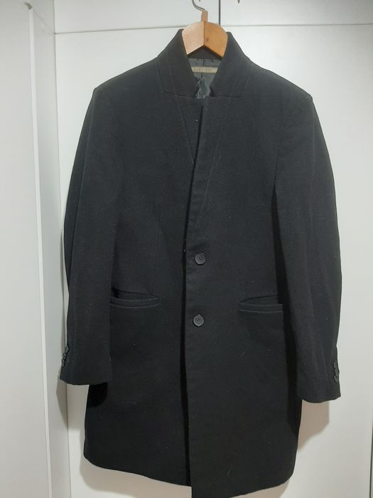 Мъжко вълнено палто Zara