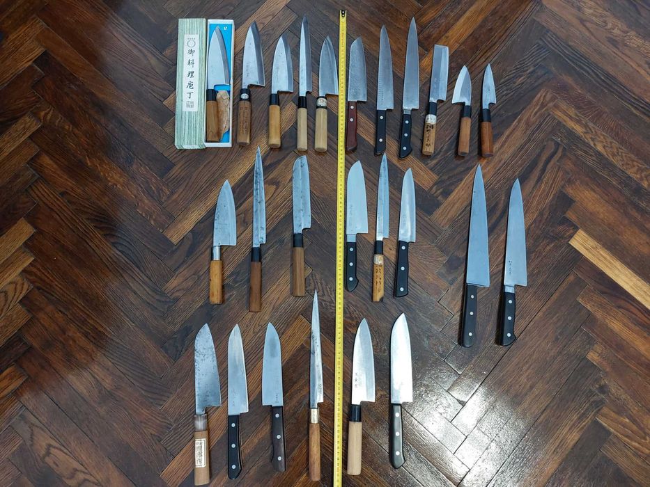 Cutite Vechi Japoneze Lucrate Manual Originale!