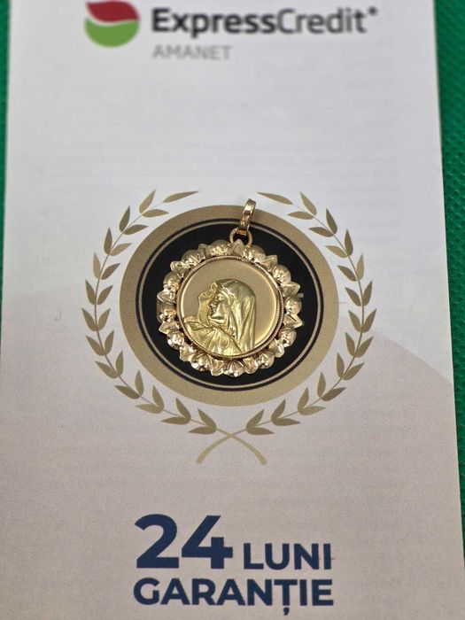Medalion aur 18K 2.60g [Ag45 Bacau1 B.7130.1.44]