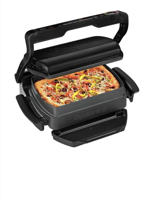 Gratar electric Tefal OptiGrill GC714834, 2000W, 6 programe automate
