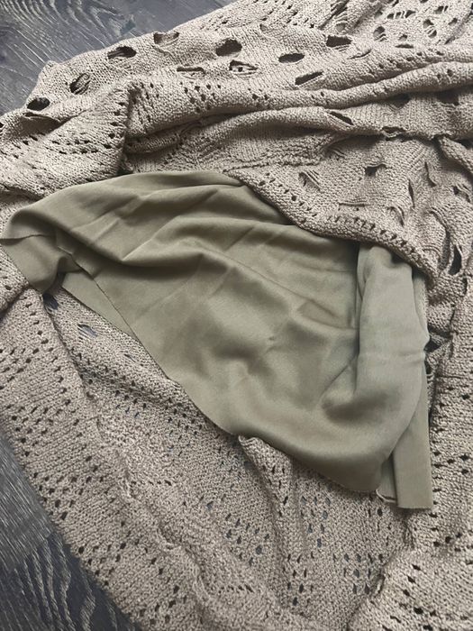 Новое вязанное платье на лето и весну