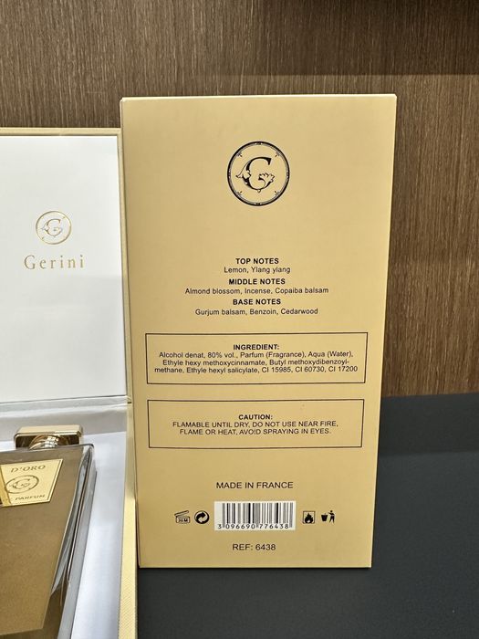 Парфюм Gerini D’ORO