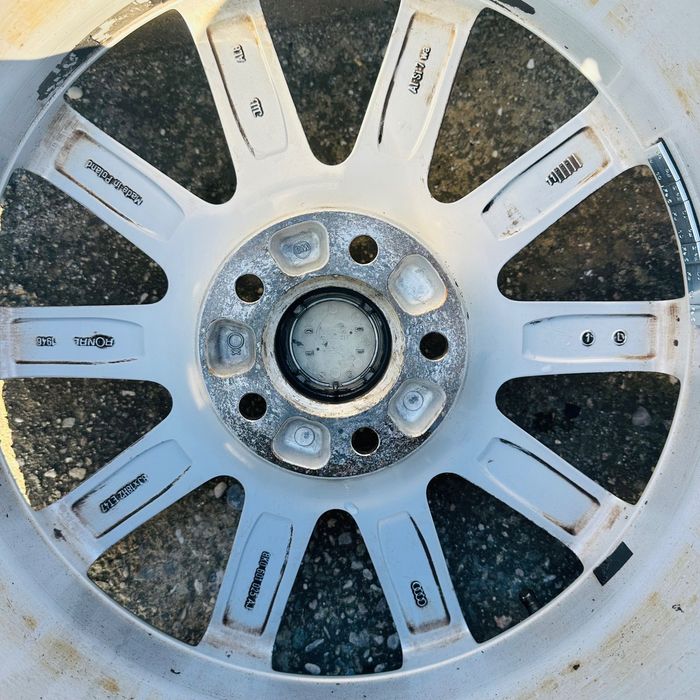 Джанти за Ауди А4 Б8 18 цола с чисто нови летни гуми HANKKOK