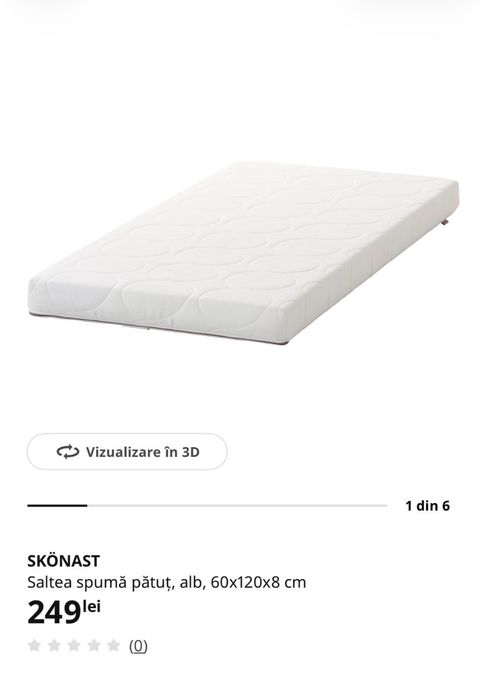 Patut si saltea Ikea