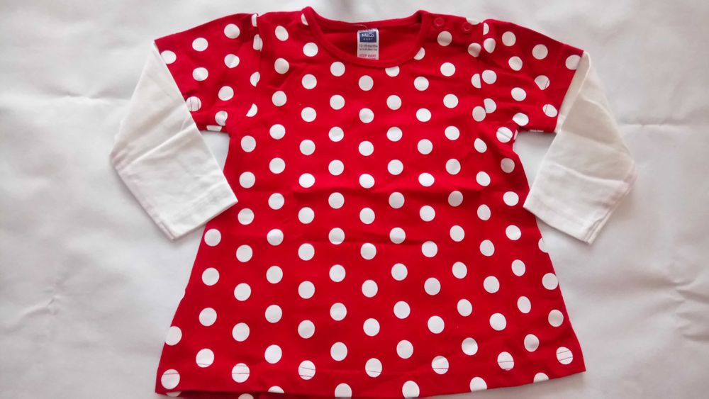 Различни модели нови дрешки за момиче, 12-18 мес.