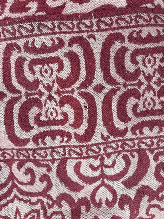 Жакардов килим 3,20х1,90 см червено и сиво