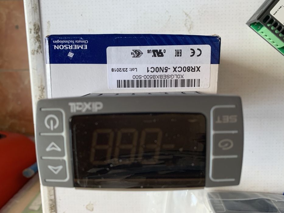 Termostat Dixell xr80cx tanc lapte electronic digital programator nou