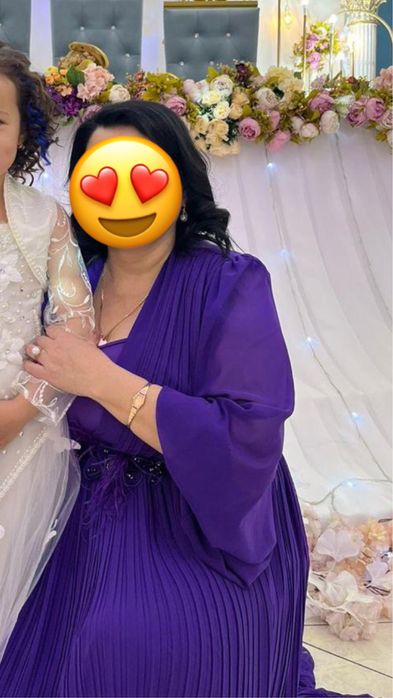 Фиолетовый платье сатылады