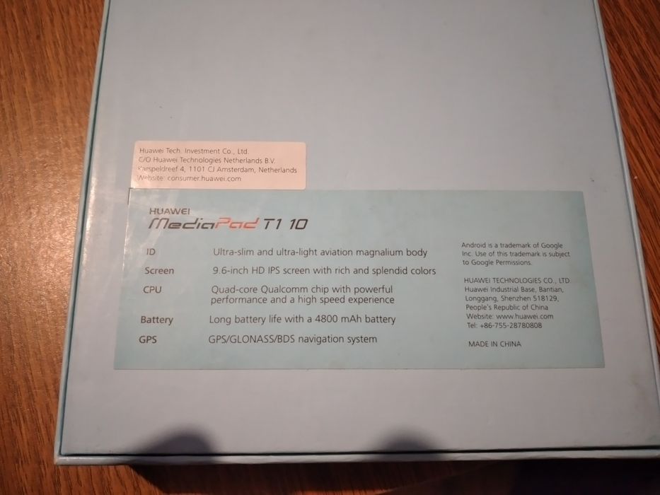 Таблет Huawei MediaPad T1 10