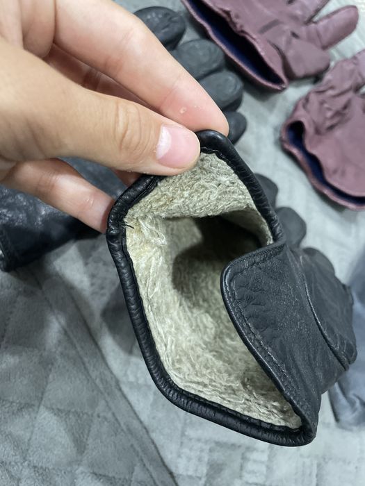 Продам кожаные зимние перчатки