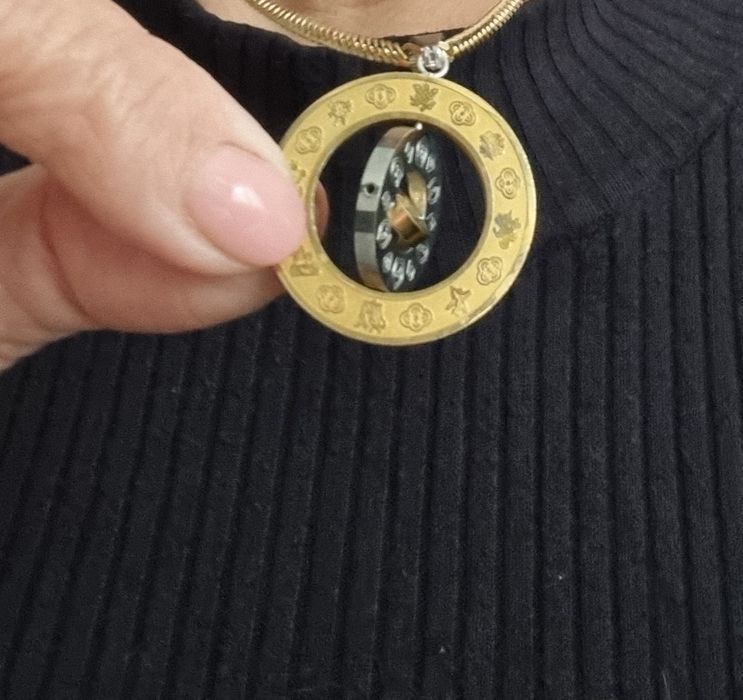 Talisman pandant inox