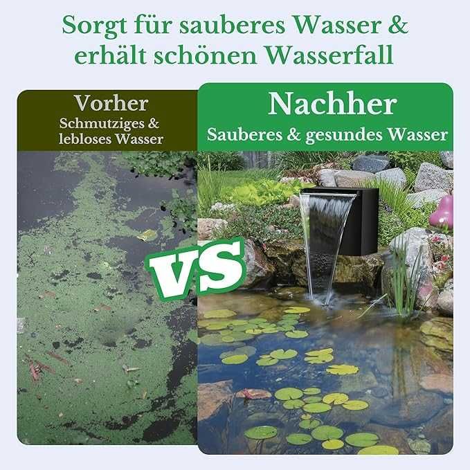Cascadă Biling pentru iaz cu filtru pentru iaz,  4500 L/H