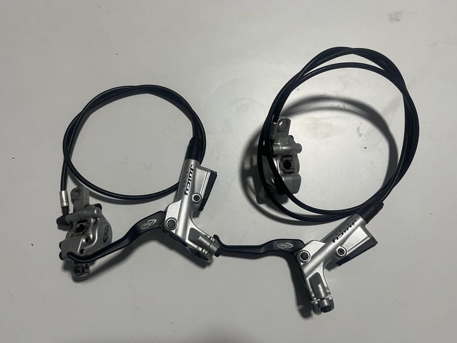 Set frane hidraulice juicy five bicicleta