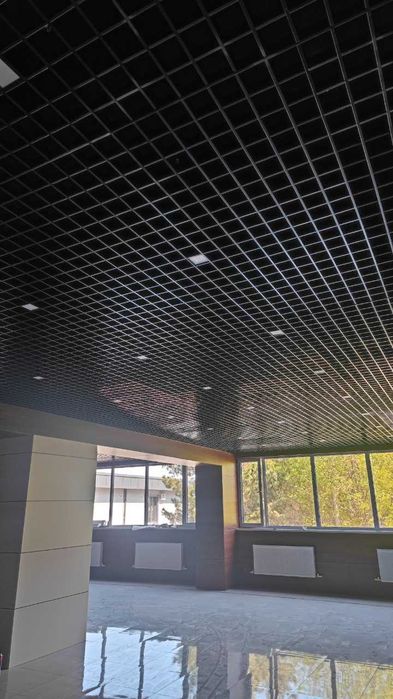 Грильято потолок | Грилято | сеточный потолок | клеточный | Grilyato |