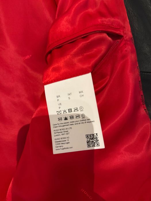 Geaca piele Hugo Boss