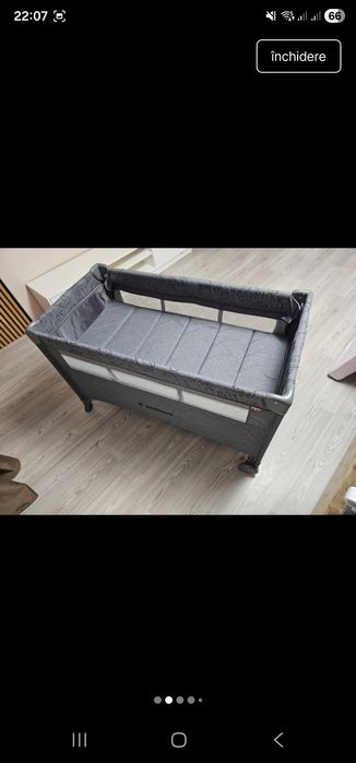 Set patut 3 in 1 cu saltea