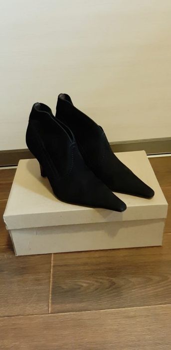 Ботильоны. Ботинки. Замша. Новые. Германия