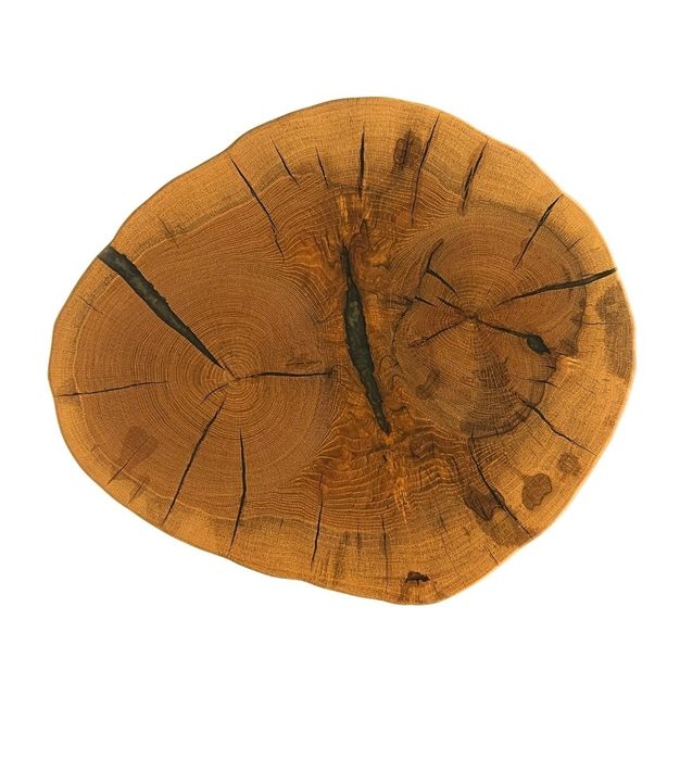 Măsuță de cafea din lemn masiv & rășină epoxidică – UNICAT