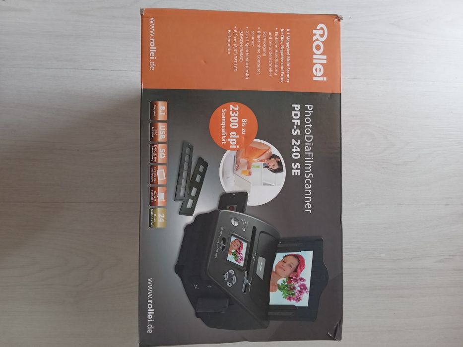 Продавам мулти скенер Rollei PhotoDiaFilmScanner PDF-S 240 SE