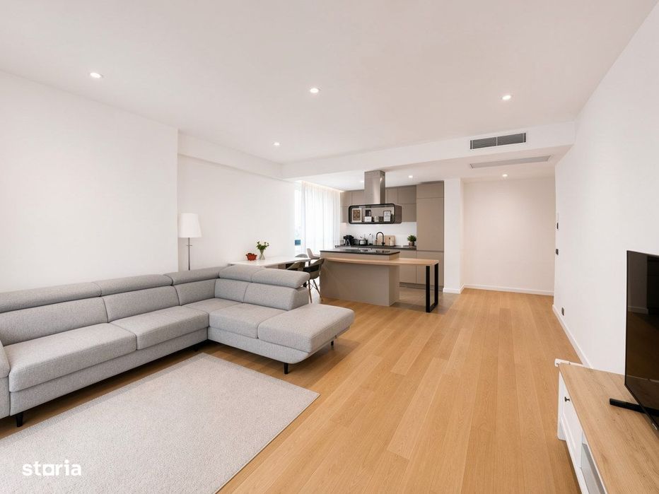 Apartament luminos cu 3 camere și terasă | One Herăstrău Towers