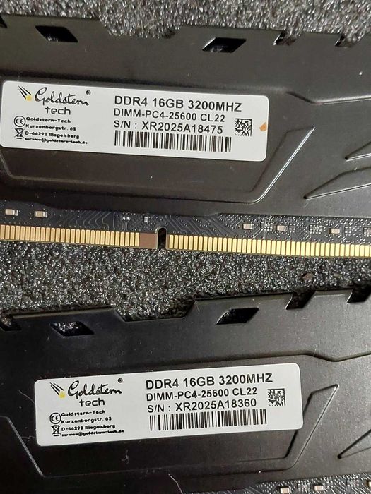 32GB 3200Mhz CL22 - DDR4 RAM памет