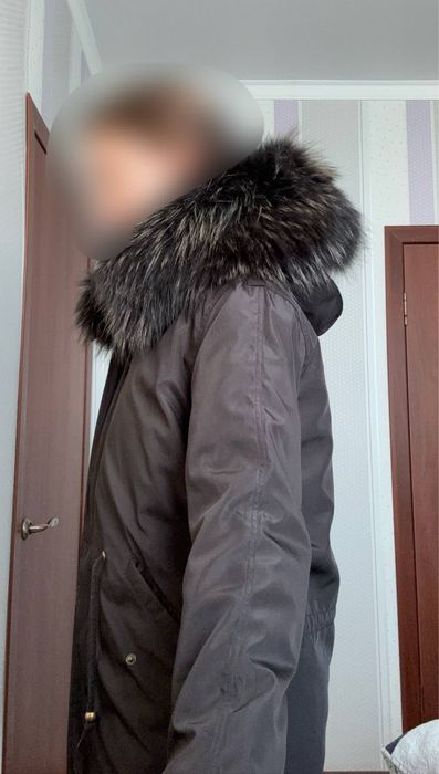 Парка из натурального меха