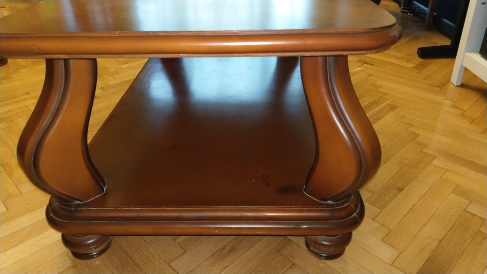 Комплект масивни даван тройка, диван двойка, фотьойл и маса