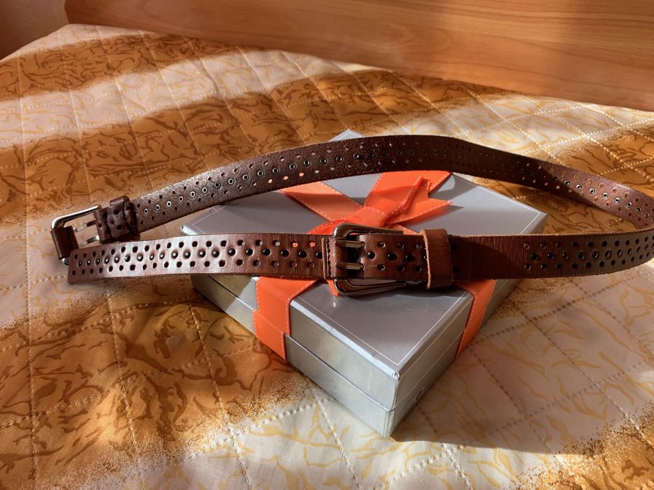 Дамски колан естествена кожа