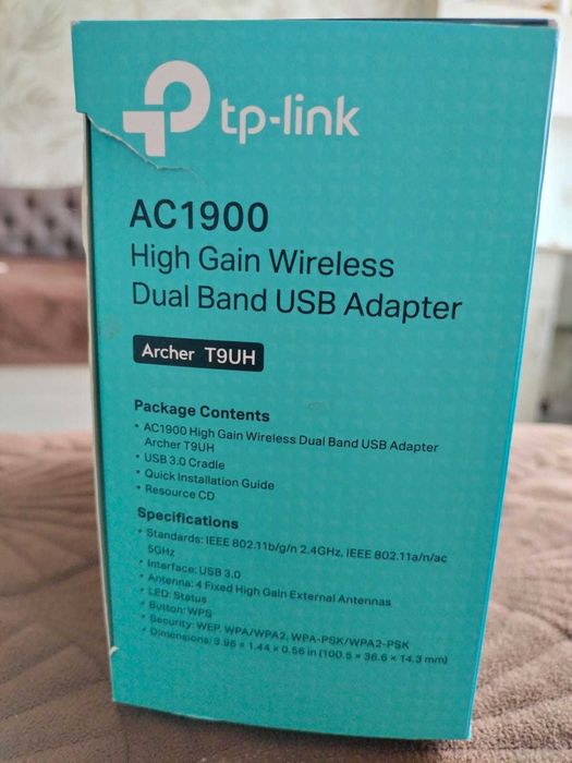 Wi-Fi адаптер TP-Link Archer T9UH.