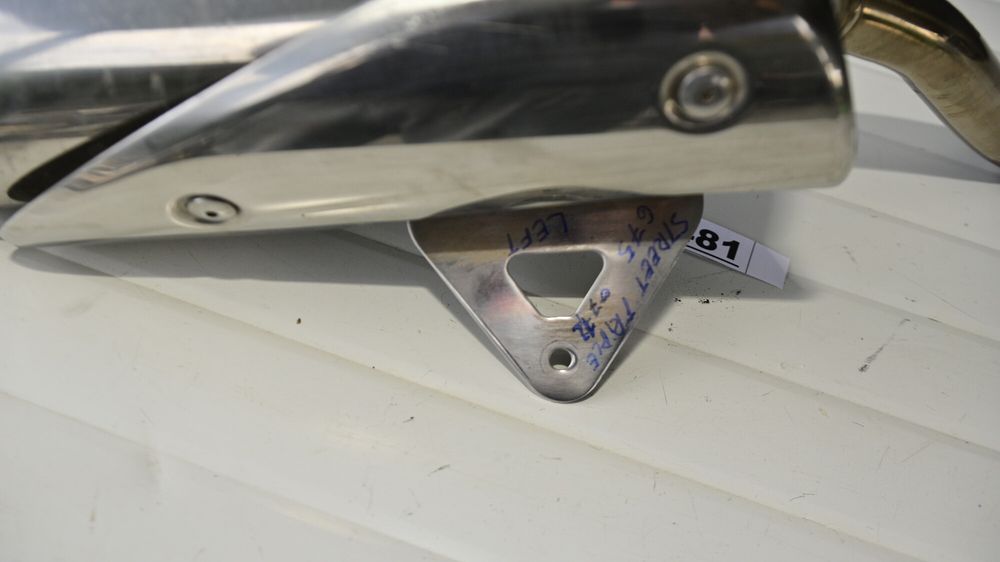 Triumph Street Triple 675 2007 2012 Toba de evacuare originala stanga