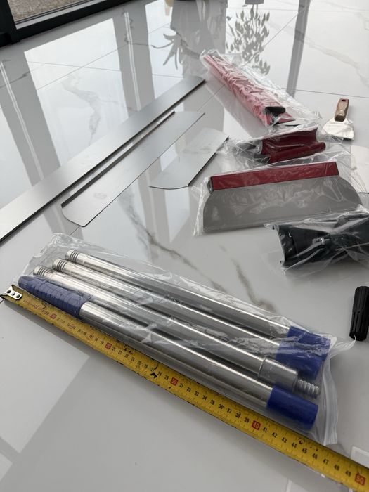 Set gletiere telescopice gletiera lame glet cu telescop tavane pereti