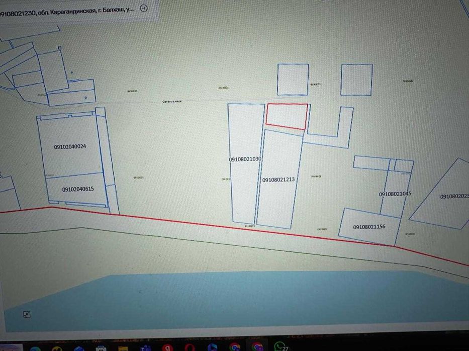 Участок в п. Чубар-Тюбек. 25 сот