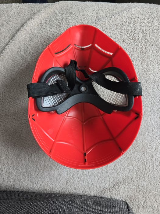 Masca Spiderman rosu-negru